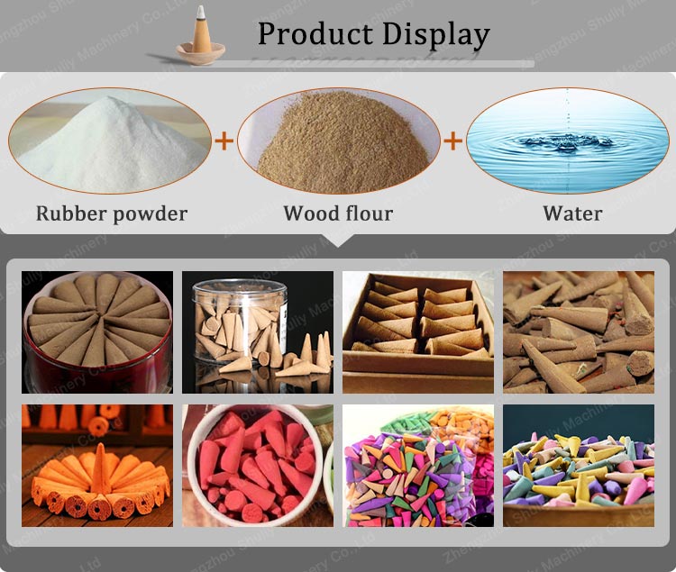 Incense Cone Machine flow chart Incense Cone Machine flow chart