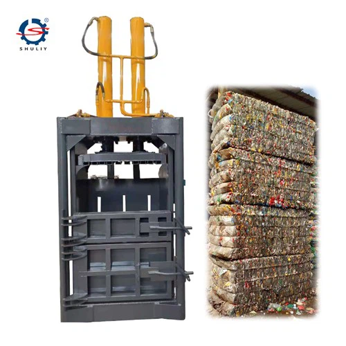 Verticale balenpersmachine