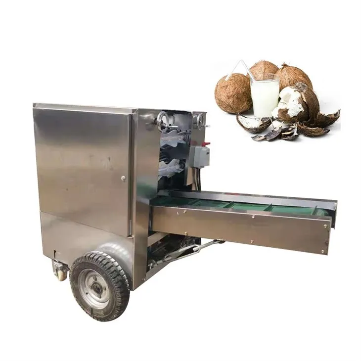 coconut shell removing machine