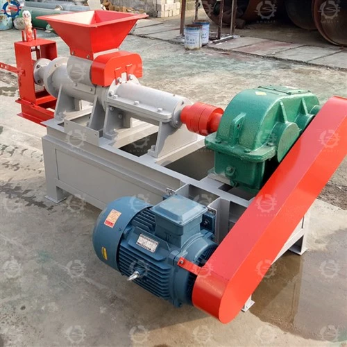 Productiemachine voor biomassabriketten