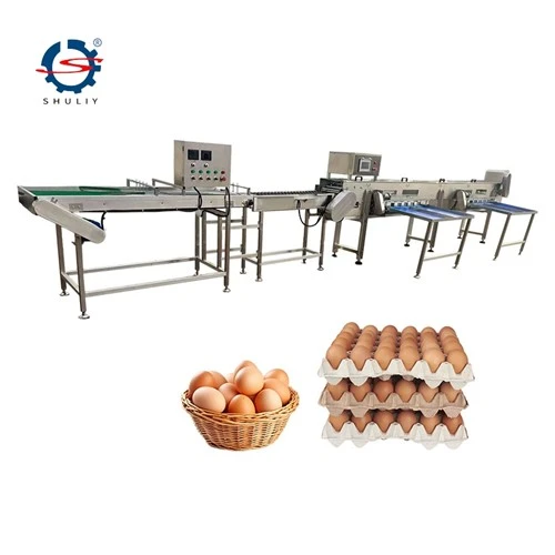 Elektronische eiersorteermachine