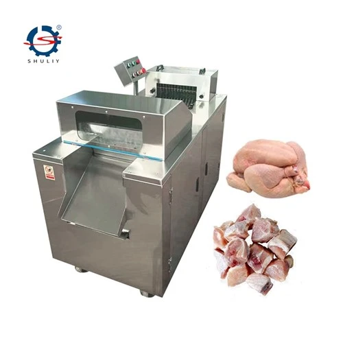 Snijmachine voor verse kippen