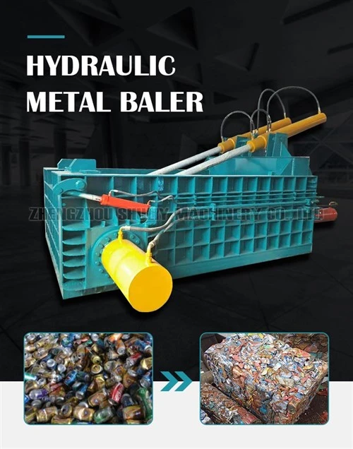 Hydraulische schrootbaler